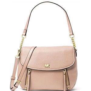 Michael Kors Evie medium pebbled leather